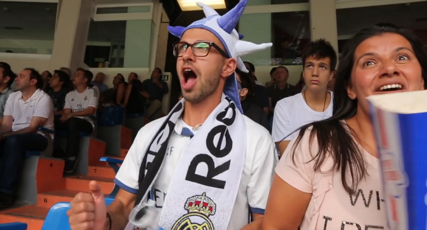 Шапка болельщика футбольного клуба "Реал Мадрид" от ведущего "Орел и решка. Перезагрузка" Антона Птушкина